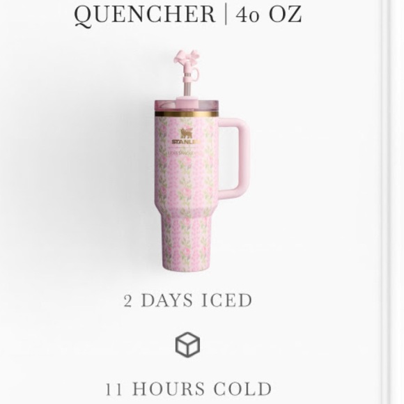 STANLEY X LOVESHACKFANCY QUENCHER 40 OZ in stock!RARE, limitededition READY2SHIP - Picture 4 of 6